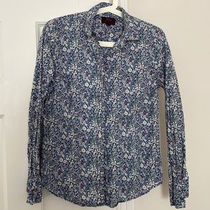 JCrew Liberty print button down